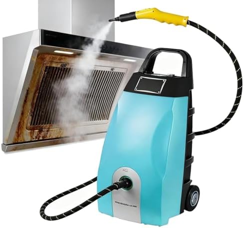 3000W Commercial Steam Cleaner - 3.5L Tank, High-Temperature Steam for Kitchen & Auto Detailing, Powerful Grime & Grease Removal, Heavy-Duty Performance