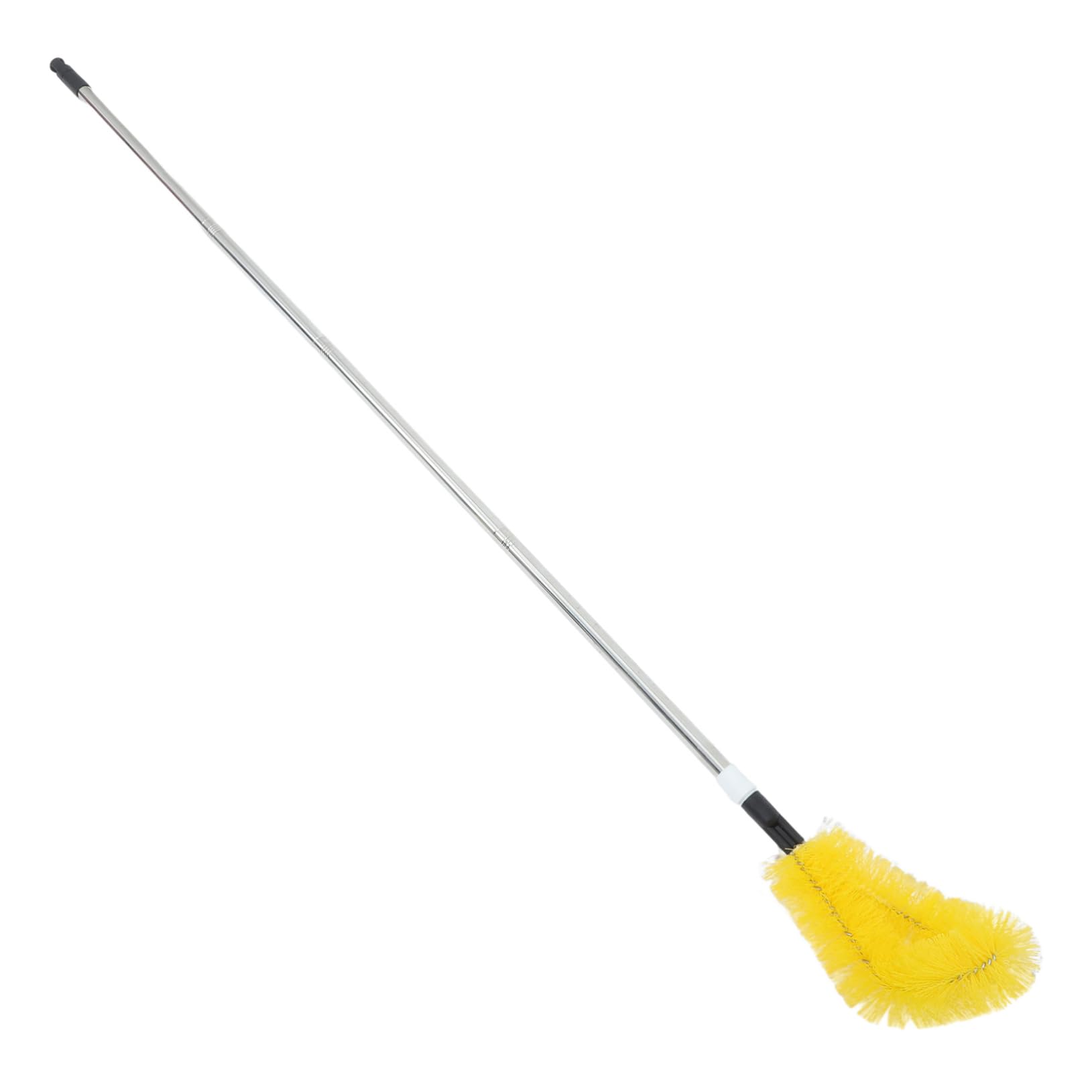 Gadpiparty Cepillo Varilla de Acero Inoxidable para Limpiar Canalones Herramienta Multifuncional Ahorro Fácil Manejo para Limpieza Exterior