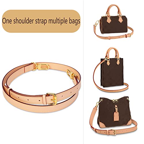 Image of Leather Purse Strap Replacement Crossbody Handbag Long Adjustable
