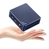 Beelink Mini PC,12th Gen Intel Alder Lake-N100 up to 3.4 GHz, 16GB DDR4 RAM 500GB M.2 SSD Desktop PC, S12 Pro Mini Computers, 4K@60Hz Dual HDMI, USB3.2, WiFi 6 BT5.2, RJ45 LAN, Family-NAS/HTPC
