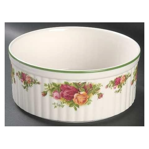 Old Country Roses ROYAL ALBERT SOUFFLEE DISH L/S Cover