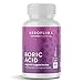 Seroflora Boric Acid Vaginal Suppositories 600 mg 30 Capsules - Boric Acid Pills for Women - Vaginal Health pH Balance for Women - Supports Vaginal Odor Control. Made in USA.