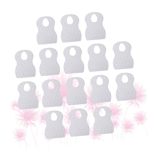 20Pcs Portable Disposable Bibs Apron Newborn Feeding Saliva Towels with Star Pattern for Mess Meals3