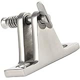 Der Beschlag ist das tragende Element bei der Konstruktion eines Reling. Er verbindet den Reling mit der Basis von Booten oder Yachten. Durch das lösen von Schrauben kann der Reling jederzeit An- und Abmontiert werden.