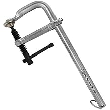 Strong Hand Tools Light Duty Utility Clamp, 4.5" Capacity, 500 LB Clamping Pressure, 5/8"-5/16" Rail Size, 3-1/4" Throat Depth, 5/16-18" Tapped Hole, UD45, Strong Hand Tools