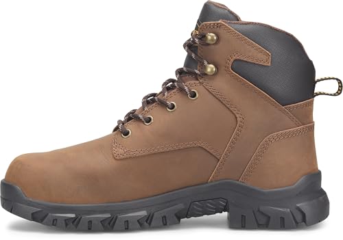 Carolina Gruntz Men’s 6” Internal Met Guard Steel Toe Boot, Durable Tramper Potting Soil Leather, Slip-Resistant Outsole3