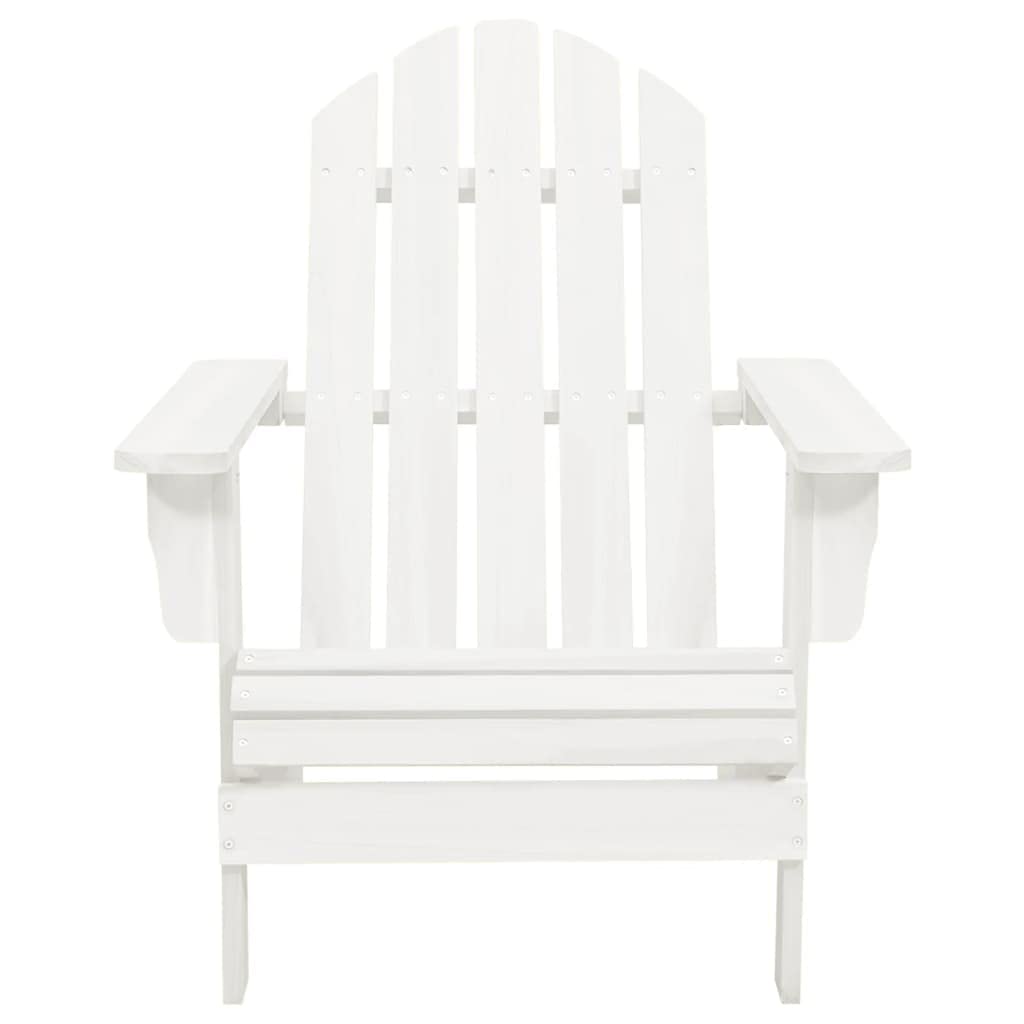 homiuse Adirondack Adirondack Silla de jardín blanca Adirondack Silla Muebles de jardín Silla Loungesessel GartenstüHle Armlehnstuhl Gartenstuhl Mecedora Madera con Mesa Madera Maciza Abeto 69,5 x