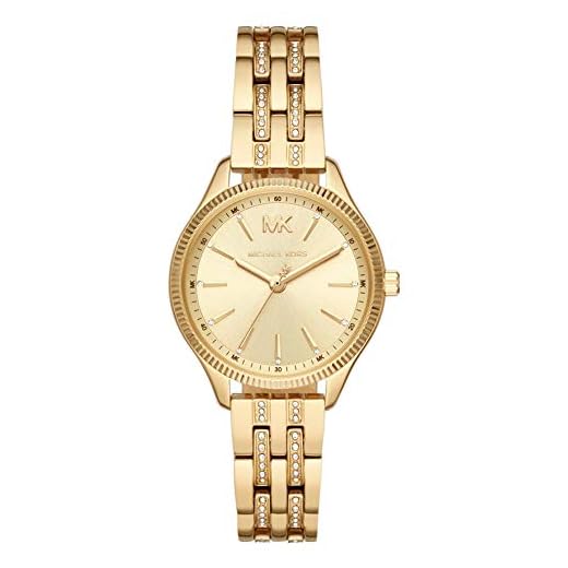 Michael Kors Damer analog kvarts klocka med rostfritt stål armband MK6739