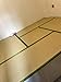 HUAWELL Japanese Traditional Interior Igusa Unit Tatami 1 Inch Thickness (Light Yellow, 80cm*80cm)
