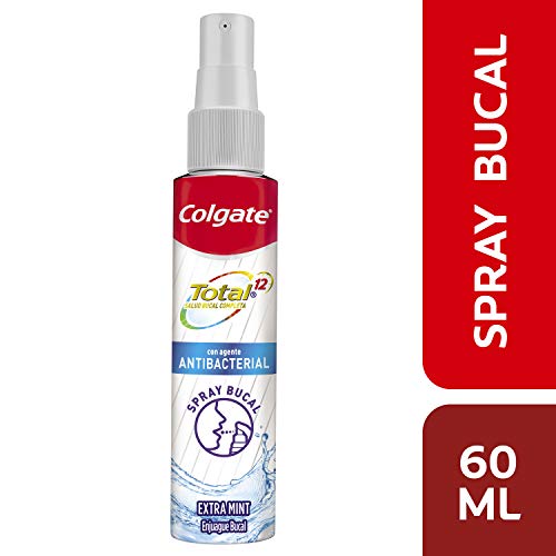 Colgate Spray Bucal Total 12 Spray Bucal Com Agentes Antibacterianos 60Ml