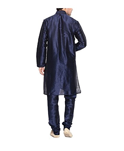 Kurta para hombre Royal Kurta conjunto de seda que soluciona eventos formales 3