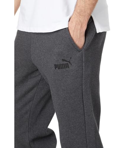 PUMA Essentials Logo Sweatpants Homme Gris Anthracite Taille Small - 3