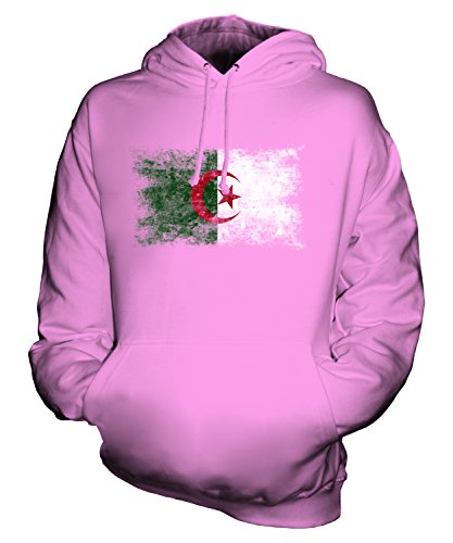 Sweat Algérie drapeau délavé unisexe Candymix pour homme et femme