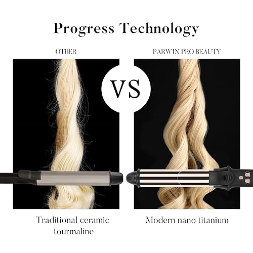 360-Rotating-Automatic-Hair-Curler-PARWIN-PRO-BEAUTY-25MM-Hair-Curling-Wand-Nano-Titanium-Coating-Curling-Tongs-Rotating-Curling-Iron-with-LCD-Display-120-210