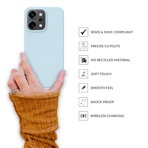 SPRIG Oppo Reno 14 SilkTone Case Blue - Image 4