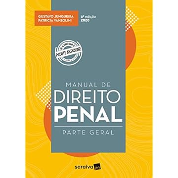 Capa do livro Manual de Direito Penal - Parte Geral - 6ª Edição de 2020