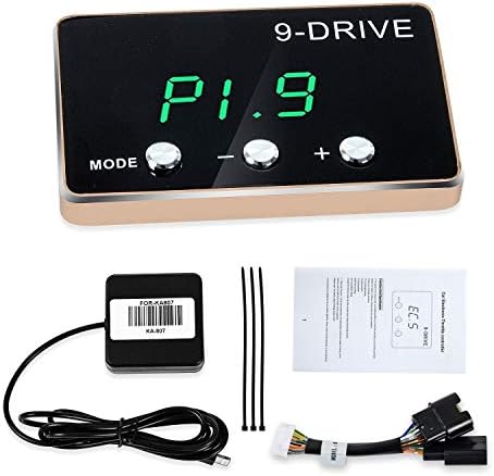 WZTEPENG 9 Drive Modes Smart Electronic Throttle Response Controller Pedal Racing Accelerator 807 Compatible with Chrysler 300C Dodge Challenger Magnum Jeep Commander Grand Cherokee Wrangler JK RAM.