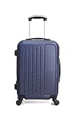 4 roues multidirectionnelles Hero Vesuvio Koffer, 66 cm, 60 liters, Blau (Bleu Marine)