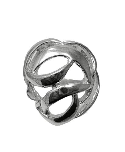 Bague en argent massif 925 R001245 alliance anneau lisse minimaliste