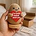 Gift for Husband, Boyfriend | Tiny Potato with 30 Cute & Romantic Signs | Funny Couples Anniversary Present for Men | Valentine Present Idea for Husband Boyfriend | Valentines Day Gifts for Him