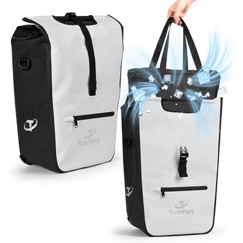 tamthy Fahrradtaschen für Gepäckträger mit Herausnehmbarer Kühltasche,...