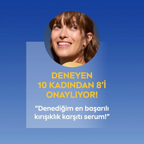 NIVEA Q10 Kırışıklık Karşıtı Çift Etkili Cilt Serumu 30 ml, Saf Q10, Şeker Sebepli Kırışıklık Önleyi