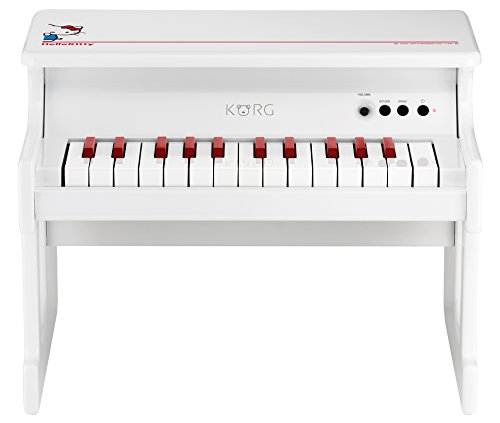 KORG tinyPIANO タイニーピアノ ミニ25鍵 ハローキティ・モデル 自動演奏デモソングを50曲内蔵