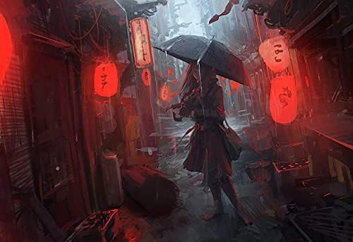 Poster World Oldboy Japanese Digital Art Artwork Matte Finish Paper Print Poster 12 x 18 inch (Multicolor) PW-7714