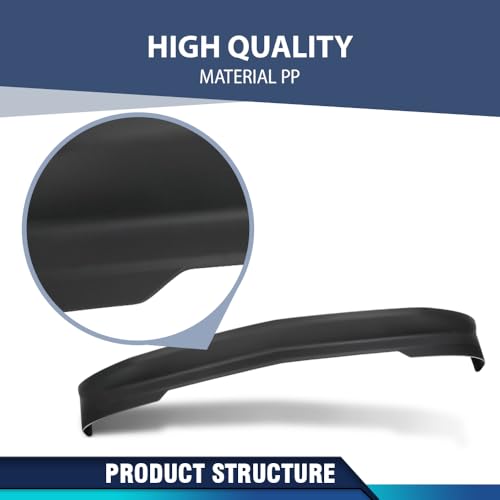 Image of PIT66 Front Lower Valance Fit Chevy Suburban Tahoe 2015-2020 | Front Lower Valance Compatible with Chevy Suburban Tahoe 2015-2020, Suburban 3500 HD 2016-2019 22936501, GM1095201 Black