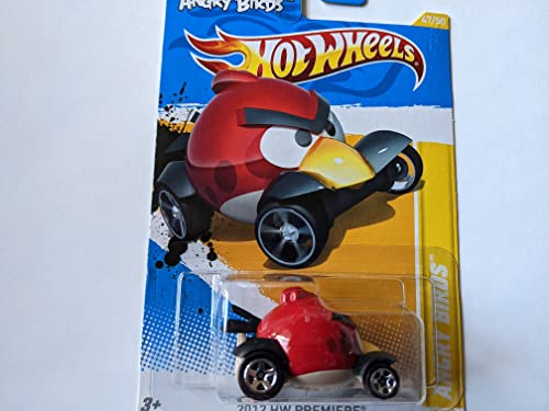 Angry Birds Red Bird Hot Wheels 1:64 Escala miniatura 2