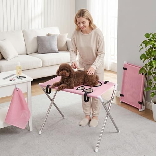 Hamac de toilettage chien stable pour coupe des griffes et bain facile - 6