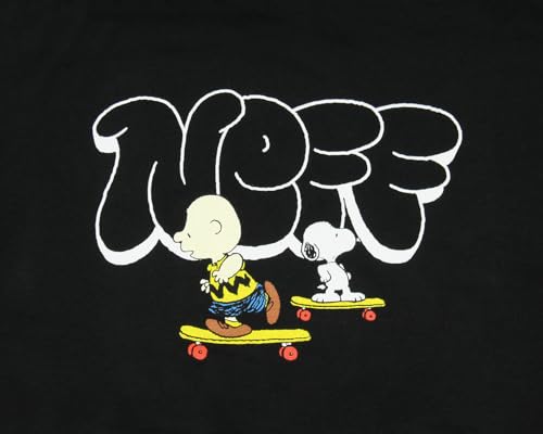 Neff Peanuts Men's Charlie Brown And Snoopy Skateboard Adult Pullover Long Sleeve Hoodie3