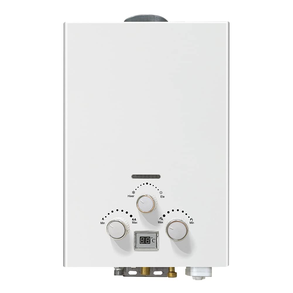 Buy RBAYSALE Water Heaters 6L 1200W 2800Pa LPG Instant Hot Water Heater