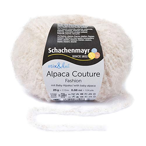 Schachenmayr Hilos para Tejer A Mano Alpaca Couture, 25g Beige