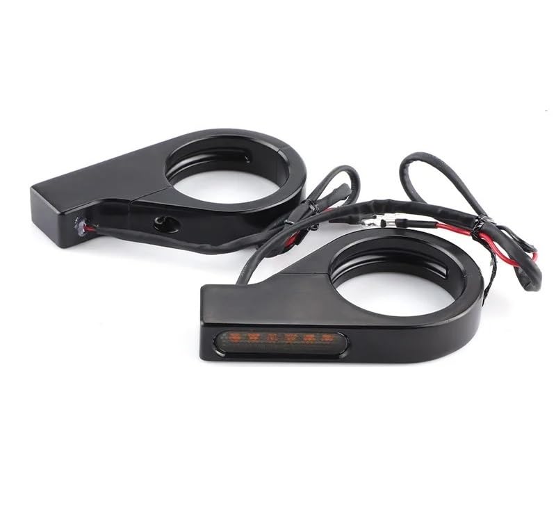Indicateur de direction LED moto universel feu de signalisation orange