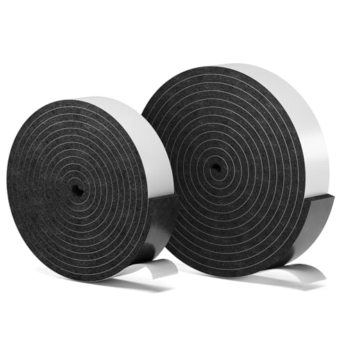 Image of 2 Pack Hat Size Reducer Tape Roll 80 inch, Hat Inserts to Make Fit Comfort, Fitted Sizer Reducer Insert for Loose Baseball Fedora Cowboy Western Panama & Straw Hats, Self Adhesive Foam Tape, Black