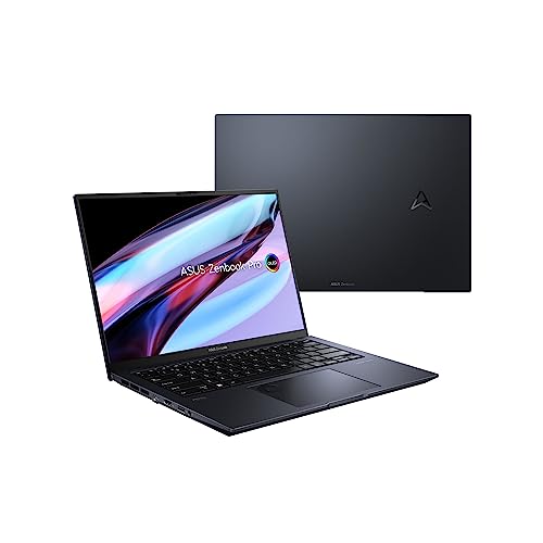 ASUS ZenBook Pro 14 OLED UX6404VV-P4115W - Ordenador Portátil 14.5' 2.8K 120Hz (Intel Core i9-13900H, 32GB RAM, 1TB SSD, RTX 4060 8GB, Windows 11 Home) Negro Tecnológico - Teclado QWERTY español