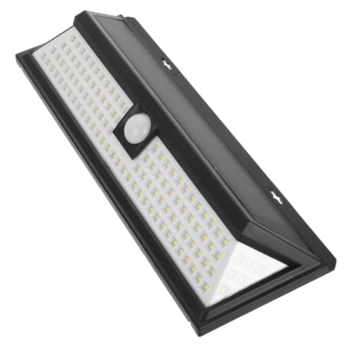 HOMSFOU Luz Solar para Exterior con Sensor de Movimiento Aplique de Pared y Resistente para Jardín y Patio Lámpara LED y Duradera con Tecnología Avanzada