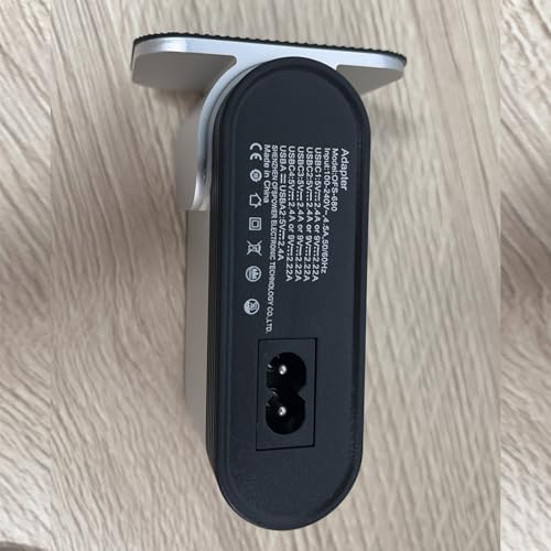 6-in-1 USB Charging Seat, Multi-Port Hub, Fast Charging Wall Charging Station, Power Adapter Socket for Phone 16 15 14 13 12 11 XS XR X SE 8 7 and More (Black) - Image 9