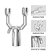 Clothes Hook Pole, Clothes Hanger Reaching Pole for Hanging Clothes Light and Plants Extendable from 38