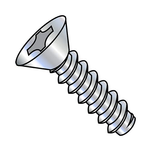 Tornillo autorroscante Phillips plano zinc 6-20X1 pack 9,000