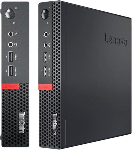 Lenovo ThinkCentre M710q Tiny Desktop, Intel Core i5 7500T up to 3.30GHz, 16GB DDR4, 512GB NVMe,...