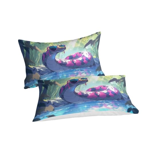 Housse de couette microfbre sans repassage parure lit super king size