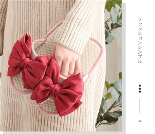 Bow Flax Slipper with Clean Girl Aesthetic Cute and Stylish Hotel Slippers for Women Non-Slip Chic Summer Comfort4