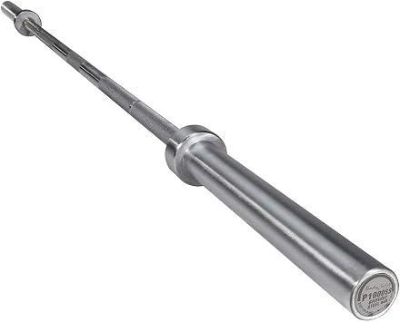 Body-Solid OB86P1000 Olympic Bar - 7ft, 45lb Barbell Straight Bar for Weight Lifting, Strength Training, and Barra Olimpica Workouts, 1000lbs Weights Plate Capacity Chrome