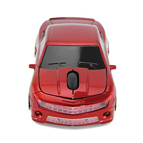 ECOiNVA Wireless Optical Computer Laptop Mouse Gaming Mouse (Red) – Image 3
