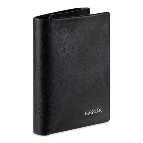 Haggar Men's Leather RFID Trifold Wallet2