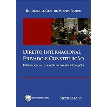 Capa do livro Direito Internacional Privado e Constituição; Introdução A Uma Análise das Suas Relações
