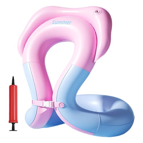 Chaleco de baño para – Chaleco salvavidas inflable 38 x 46 cm, flotador de seguridad para jóvenes | Ayuda de natación ergonómica de PVC Deportes acuáticos de de piscina