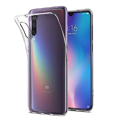 - Funda Carcasa Gel Transparente para XIAOMI MI 9 SE / MI9 SE, Ultra Fina 0,33mm, Silicona TPU de Alta Resistencia y Flexibilidad